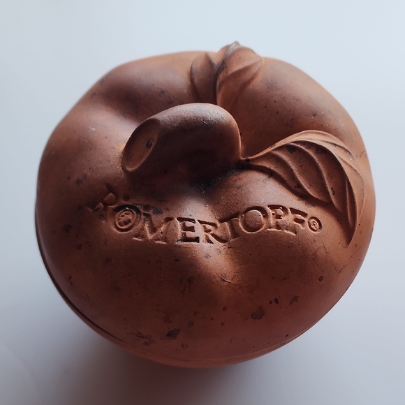 Romertopf Terracotta Clay Apple  Baker with a Lid. W- Germany 105